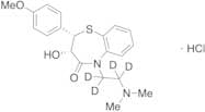 Desacetyl Diltiazem-d4 Hydrochloride