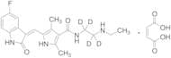 N-Desethyl Sunitinib-d4 Maleate