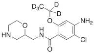 Des-4-fluorobenzyl Mosapride-d5