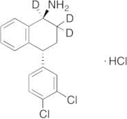 rac-trans-N-Desmethyl Sertraline-d3 Hydrochloride
