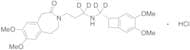 N-Demethyl Ivabradine-d4 Hydrochloride