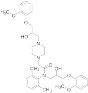 N-(2,6-dimethylphenyl)-N-(2-hydroxy-3-(2-methoxyphenoxy)propyl)-2-(4-(2-hydroxy-3-(2-methoxyphenox…