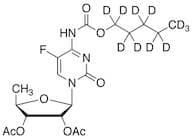2’,3’-Di-O-acetyl-5’-deoxy-5-fluoro-N4-(pentoxy-d11-carbonxyl)cytidine