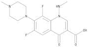 6,8-Difluoro-1-(methylamino)-7-(4-methylpiperazin-1-yl)-4-oxo-1,4-dihydroquinoline-3-carboxylic Ac…