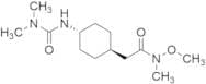 trans-4-[[(Dimethylamino)carbonyl]amino]-N-methoxy-N-methylcyclohexaneacetamide