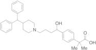 4-[4-[4-(Diphenylmethyl)-1-piperidinyl]-1-hydroxybutyl]-α,α-dimethylbenzeneacetic Acid