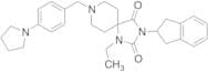 3-(2,3-Dihydro-1H-inden-2-yl)-1-ethyl-8-[[4-(1-pyrrolidinyl)phenyl]methyl]-1,3,8-triazaspiro[4.5]d…