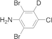 2,6-Dibromo-4-chloroaniline-D1