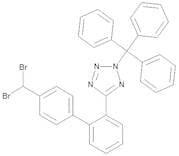 5-[4'-(Dibromomethyl)[1,1'-biphenyl]-2-yl]-2-(triphenylmethyl)-2H-tetrazole