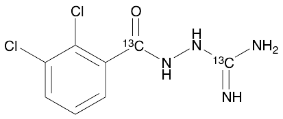 2,3-Dichlorobenzamidyl Guanidine-13C2