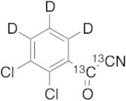 2,3-Dichlorobenzoyl Nitrile-13C2,D3