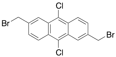 9,10-Dichloro-2,6-bis(bromomethyl)anthracene