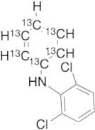 N-(2,6-Dichlorophenyl)aniline-13C6