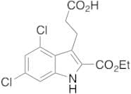 4,6-Dichloro-2-(ethoxycarbonyl)-1H-Indole-3-propanoic Acid