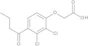(2,3-Dichloro-4-butyrylphenoxy)acetic Acid