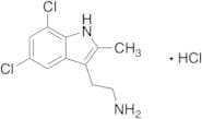 2-(5,7-Dichloro-2-methyl-1H-indol-3-yl)ethanamine Hydrochloride