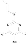 4,6-Dichloro-2-(propylthio)pyrimidin-5-amine