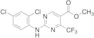 2-[(2,4-Dichlorophenyl)amino]-4-(trifluoromethyl)-5-pyrimidinecarboxylic Acid Methyl Ester