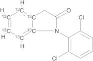 Diclofenac Amide-13C6 (~5% unlabelled)
