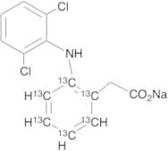 Diclofenac-13C6 Sodium Salt (may contain up to 3% unlabelled)