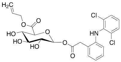 Diclofenac Acyl-β-D-glucuronide Allyl Ester