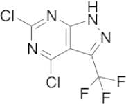 4,6-Dichloro-3-(trifluoromethyl)-1H-pyrazolo[3,4-d]pyrimidine
