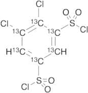 4,5-Dichloro-1,3-benzenedisulfonyl Dichloride-13C6