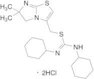 N,N'-Dicyclohexylcarbamimidothioic acid (5,6-dihydro-6,6-dimethylimidazo[2,1-b]thiazol-3-yl)methyl…