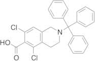 5,7-Dichloro-1,2,3,4-tetrahydro-2-(triphenylmethyl)-6-isoquinolinecarboxylic Acid