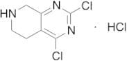 2,4-Dichloro-5,6,7,8-tetrahydropyrido[3,4-d]pyrimidine hydrochloride