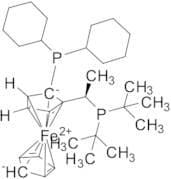 (R)-1-[(SP)-2-(Dicyclohexylphosphino)ferrocenyl]ethyldi-tert-butylphosphine