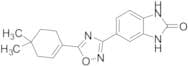 5-[5-(4,4-Dimethyl-1-cyclohexen-1-yl)-1,2,4-oxadiazol-3-yl]-1,3-dihydro-2H-benzimidazol-2-one