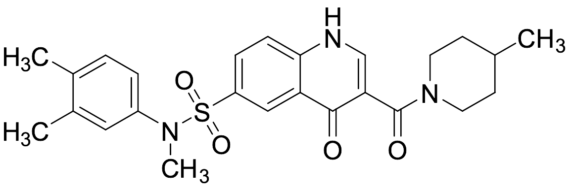 6-[[(3,4-Dimethylphenyl)methylamino]sulfonyl]-1,4-dihydro-4-oxo-N,N-dipropyl-3-quinolinecarboxamide