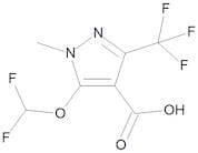 5-(Difluoromethoxy)-1-methyl-3-(trifluoromethyl)-1H-pyrazole-4-carboxylic Acid