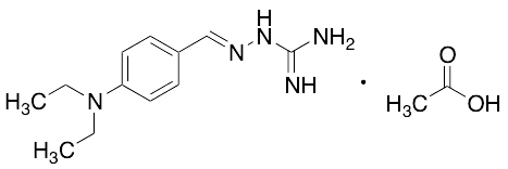 N-(4-Diethylaminobenzylideneamino)guanidine Acetic Acid Salt