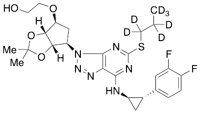 Ticagrelor Acetonide S-Propyl-d7