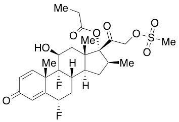 Diflorasone 17-propionate-21-mesylate
