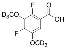 2,4-Difluoro-3,5-dimethoxybenzoic Acid-d6