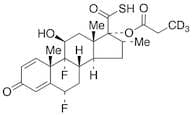 6α,9α-Difluoro-11β-hydroxy-16α-methyl-3-oxo-17α-(3,3,3-d3-propionyloxy)-androsta-1,4-diene-17β-car…
