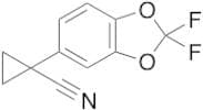 1-(2,2-Difluorobenzo[d][1,3]dioxol-5-yl)cyclopropanecarbonitrile