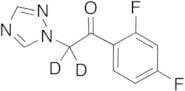 2,4-Difluoro-α-(1H-1,2,4-triazolyl)acetophenone-d2