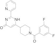 6-(1-(3,5-Difluorobenzoyl)piperidin-4-yl)-2-(pyridin-2-yl)pyrimidin-4(1H)-one