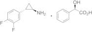 (1R,2S)-2-(3,4-Difluorophenyl)cyclopropanamine (2R)-Hydroxy(phenyl)ethanoate