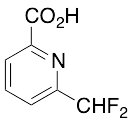 6-(Difluoromethyl)-2-pyridinecarboxylic Acid