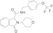 2,3-Dihydro-3-oxo-2-(tetrahydro-2H-pyran-4-yl)-N-[[4-(trifluoromethoxy)phenyl]methyl]-1H-Isoindole…