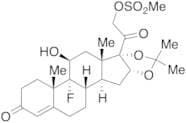 1,2-Dihydrotriamcinolone-16,17-acetonide-21-mesylate
