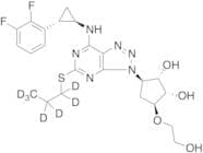 (1S,2S,3R,5S)-3-[7-[[(1R,2S)-2-(2,3-difluorophenyl)cyclopropyl]amino]-5-(propylthio)-3H-1,2,3-tria…
