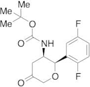 N-​[(2R,​3R)​-​2-​(2,​5-Difluorophenyl)​tetrahydro-​5-​oxo-​2H-​pyran-​3-​yl]​carbamic Acid 1,​1-​…