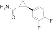 (1R,2R)-2-(3,4-Difluorophenyl)cyclopropanecarboxamide