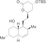 Des-2-Methylbutanoyl Chloride tert-Butyldimethylsilyl Ether 4a,5-Dihydro Lovastatin